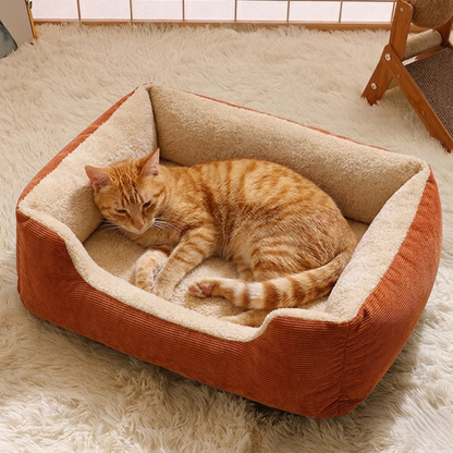 Orange Cat Bed in Qatar