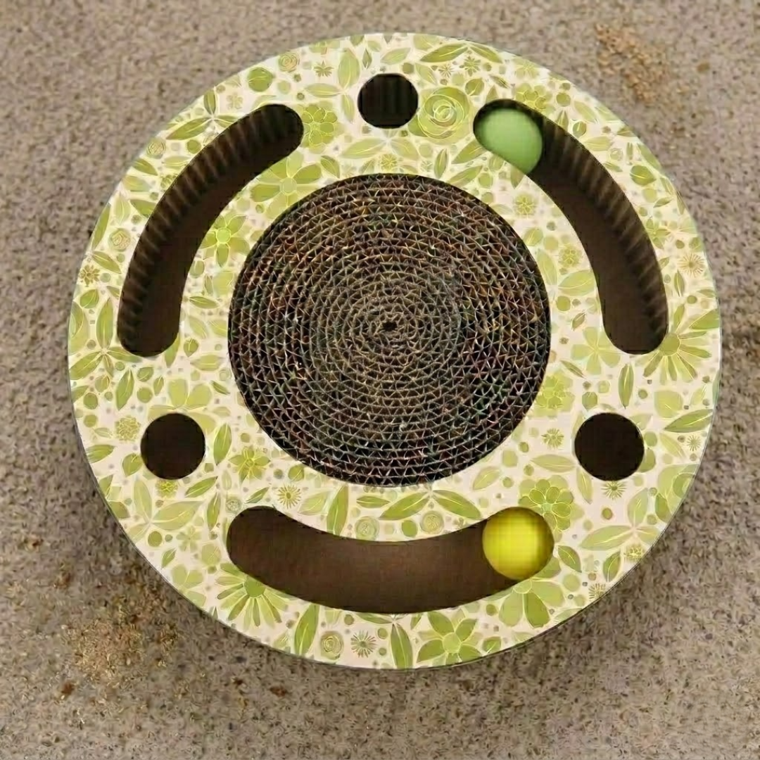 Cat Scratcher and Play Toy | Interactive Cat Toy