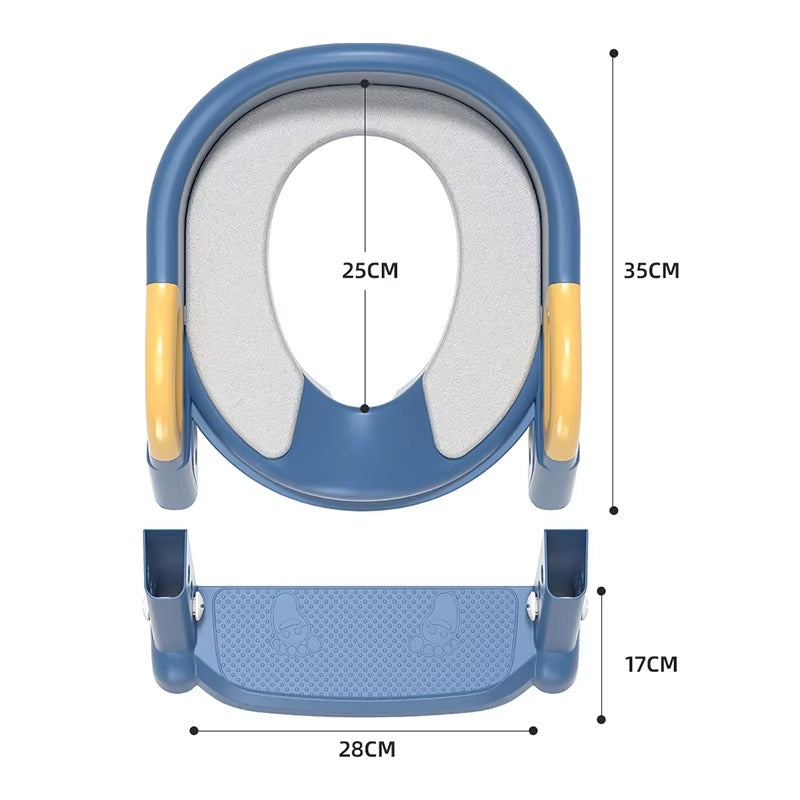 Kids Toilet Seat Blue