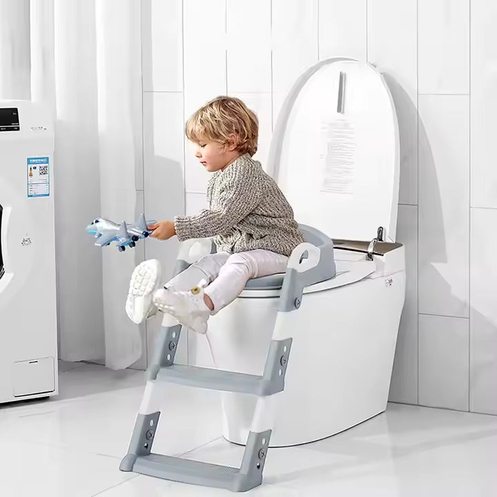 Kids Toilet Seat Grey