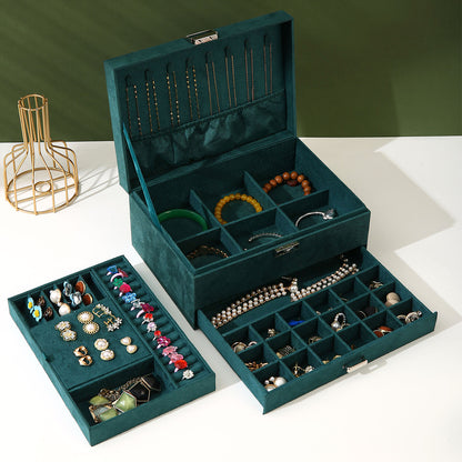 Dark Green Jewelry Box