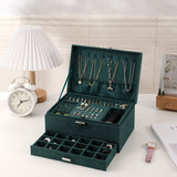 Dark Green Jewelry Box