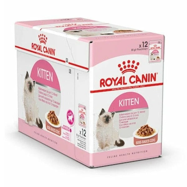 Royal Canin Kitten Wet Food | Gravy Box (12 pouches)