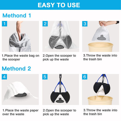 Dog Waste Scooper | Dog Poop Picker - Handsfree