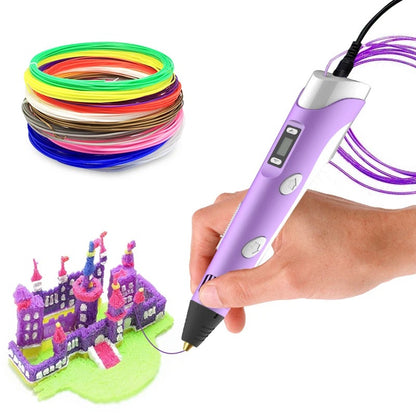 3D Pen | 3D Printing Pen + 50 Meters Filament Free