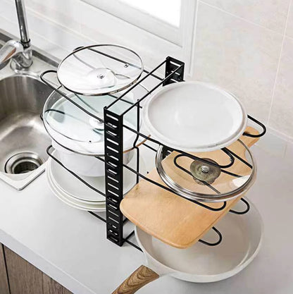 Crockery Stand | Pots and Pans Organizer