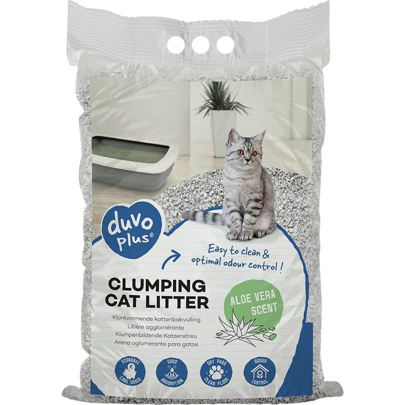 DuvoPlus Clumping Cat Litter | Aloe Vera Scent