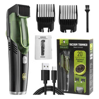 Vacuum Hair Trimmer | Adjustable length Hair Trimmer