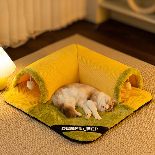 Cat Tunnel Mat | Play Area and Resting Spot