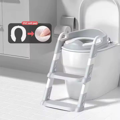 Kids Toilet Seat Grey