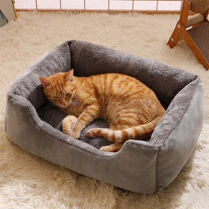 Grey Cat Bed in Qatar