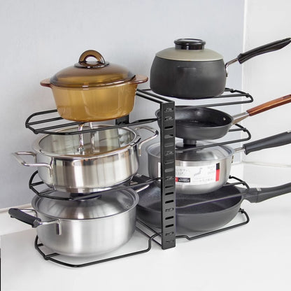 Crockery Stand | Pots and Pans Organizer