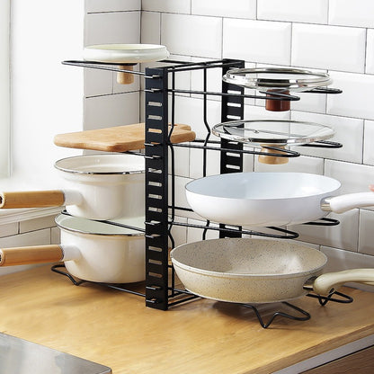 Crockery Stand | Pots and Pans Organizer