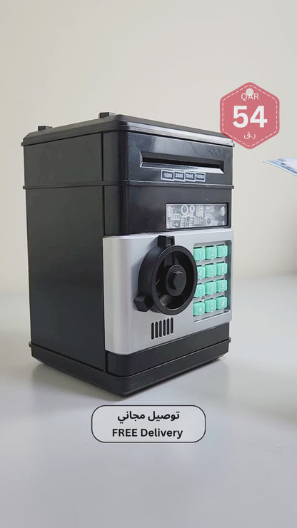 Kids ATM Safe Bank | Electric ATM with Automatic Note Feeder
