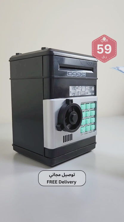 Kids ATM Safe Bank | Electric ATM with Automatic Note Feeder