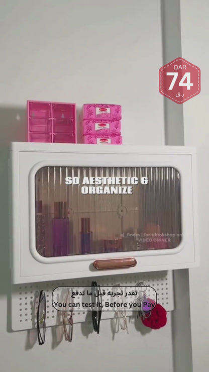 Wall-Mounted Cabinet |  Foldable Cabinet for Kitchen and Bathroom