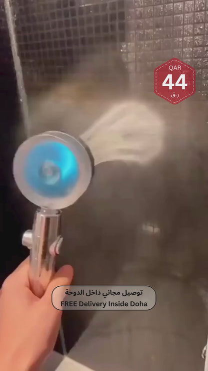 Filtered Turbo Shower Head | High Pressure Shower Head