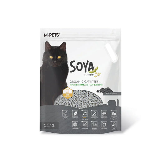 M-Pets Soya Cat Litter | فحم